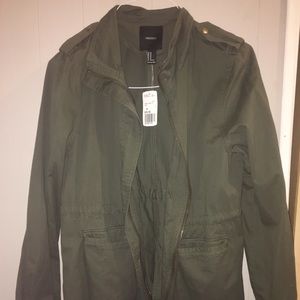 Army green jacket